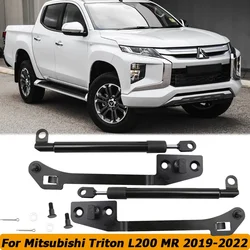 Esquerda Direita Traseira Porta Traseira Gás Strut Rod para Mitsubishi Triton L200 MR 2019-2023, Assist Pickup, Slow Down Damper, Acessórios Do Carro