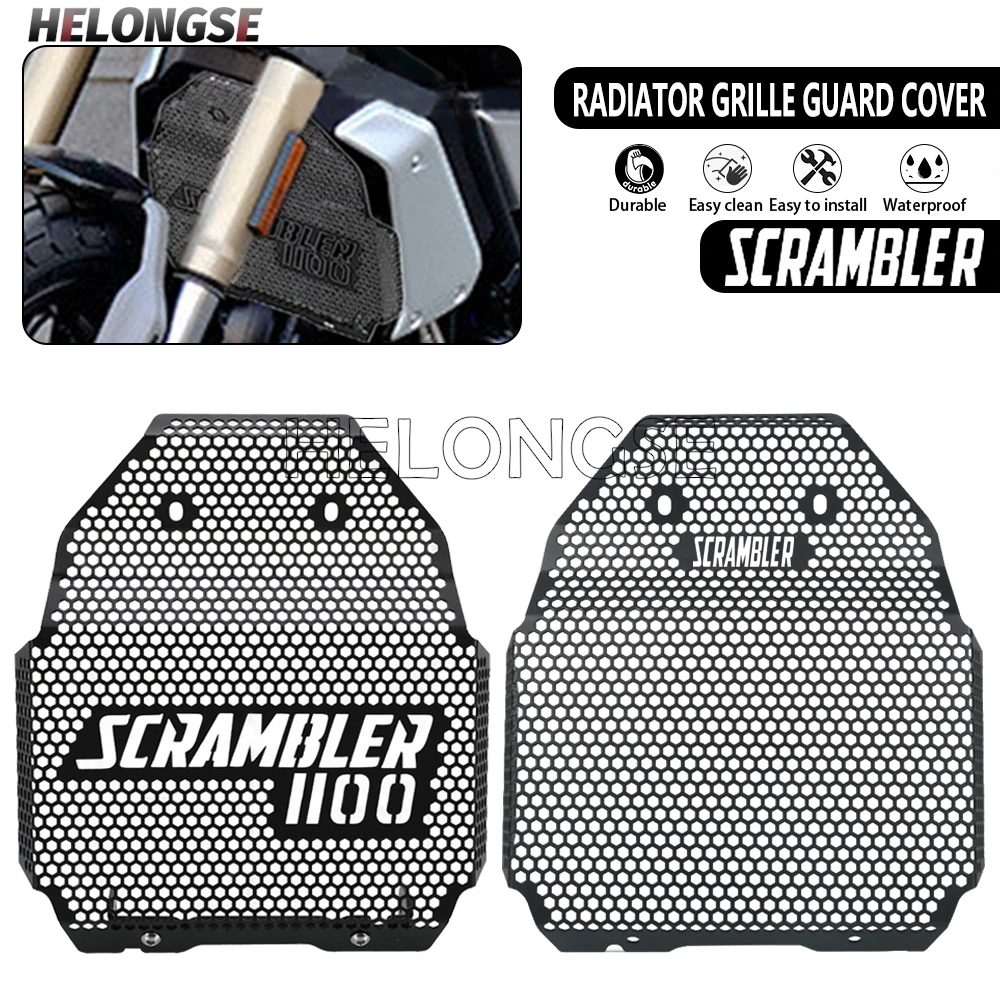 

New For Ducati Scrambler 1100 Sport Tribute Pro 2018 2019 2020 2021 2022 2023 Motorcycle Accessories Radiator Grille Guard Cover