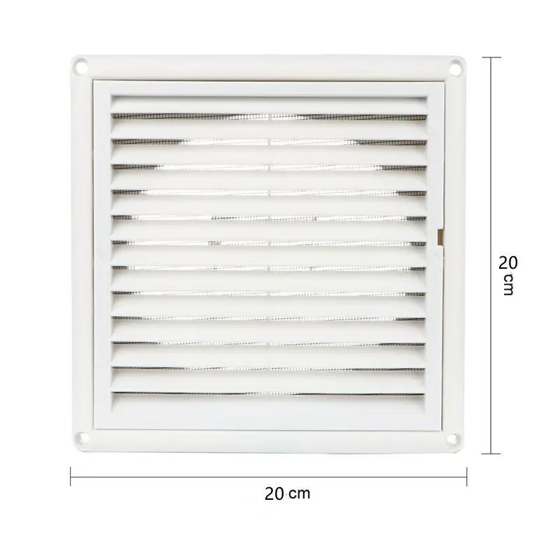 Vent Air Cover ครอบคลุมผนังกำแพงย่างระบายอากาศ Vents เพดานพลาสติกสำหรับภายในภายนอกลงทะเบียนเครื่องปรับอากาศเครื่องเป่ารู
