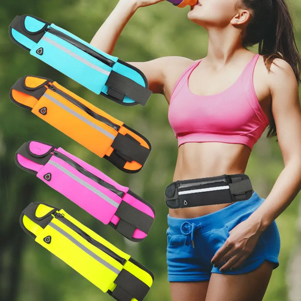 Running Belt Unisex Sports Jogging Phone Keys Mobile Money Bum Bag Phone Holder Waist Travel Women Men Fitness Sport Accessories