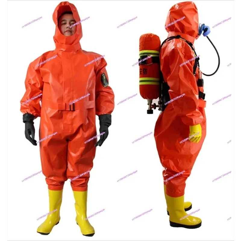 Industrial Acid-Alkali Anti-Virus Chemical Protective Clothing (Full/Semi-Sealed, Light/Heavy)
