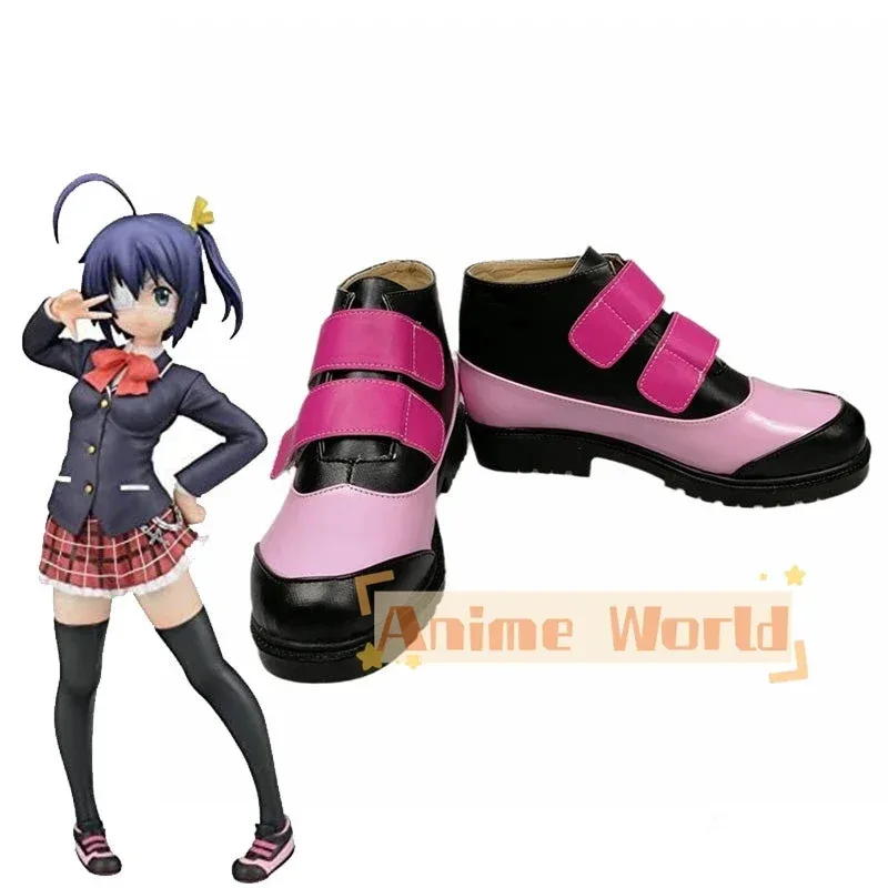 

2025 AAA Chunibyo & Other Delusions Chunibyo демонстрация Koi ga Shitai! Rikka Takanashi Обувь для косплея Хэллоуин Карнавальные сапоги на заказ