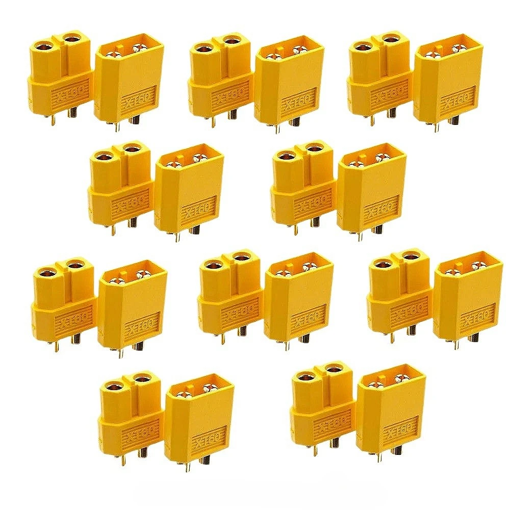 5/10 Pieces Set XT60 Male Female Bullet Connectors Plugs for RC Lipo Battery Waterproof Electrical Wire Cab XT60