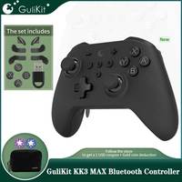 GuliKit KK3 MAX Game Controller，NS39 KingKong 3 Gamepad with Hall Effect Joysticks for PC Windows Nintendo Switch Android iOS