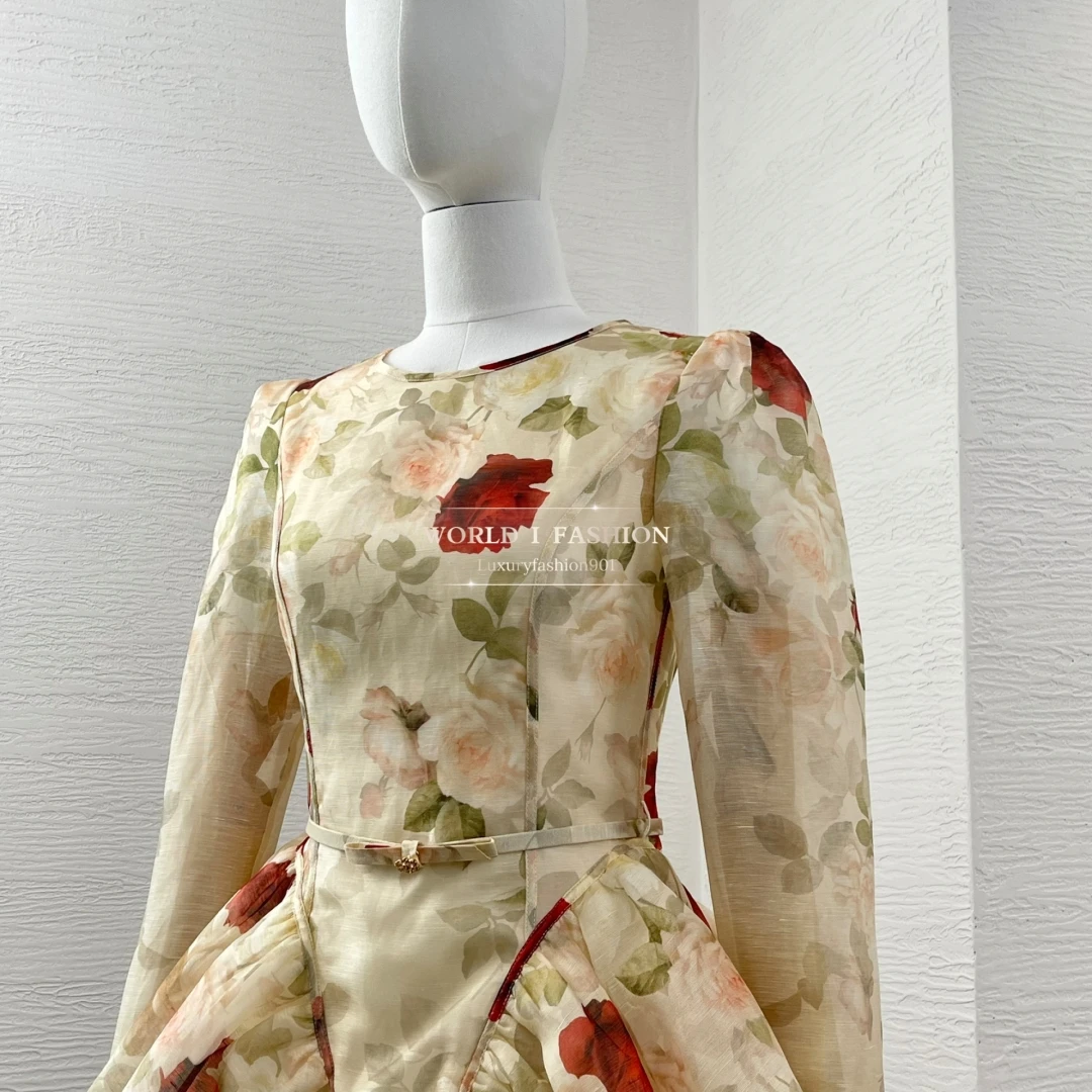 Рисунок 5 - Льняное шелковое мини-платье высокого