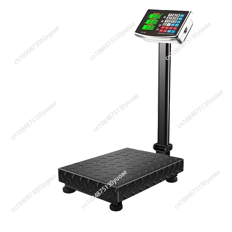 Folding Electronic Scale 150kg Stainless Steel Electronic Digital Bench For Luggage Shipping Postal Commercial