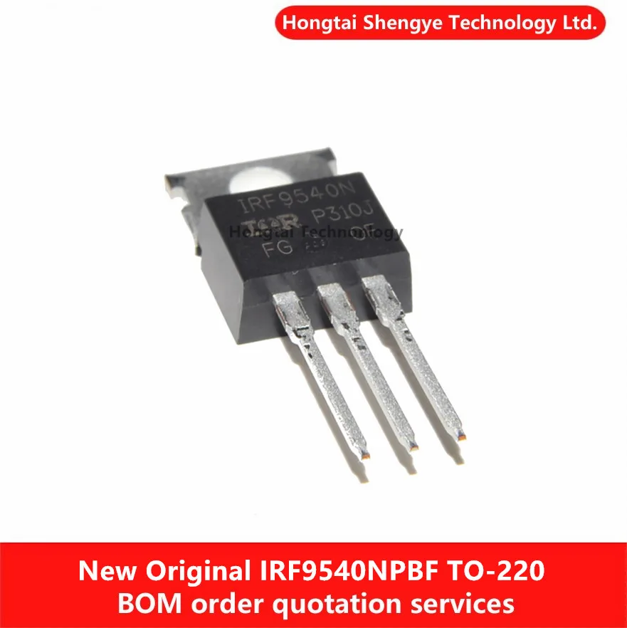 New Original IRF9540N TO-220 MOS FET P-channel IRF9540NPBF 100V 23A Transistor