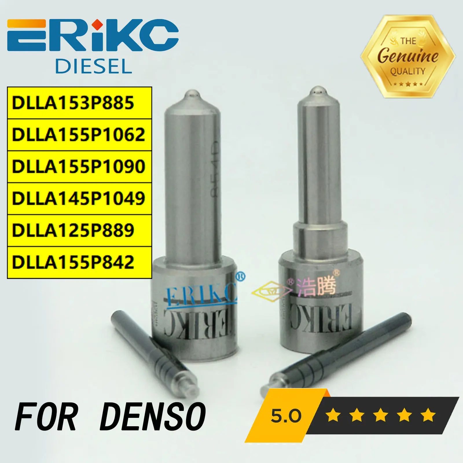 NEW Diesel DLLA145P1049 DLLA125P889 DLLA155P842 Common Rail Injector Nozzle DLLA153P885 DLLA155P1062 DLLA155P1090 for DENSO