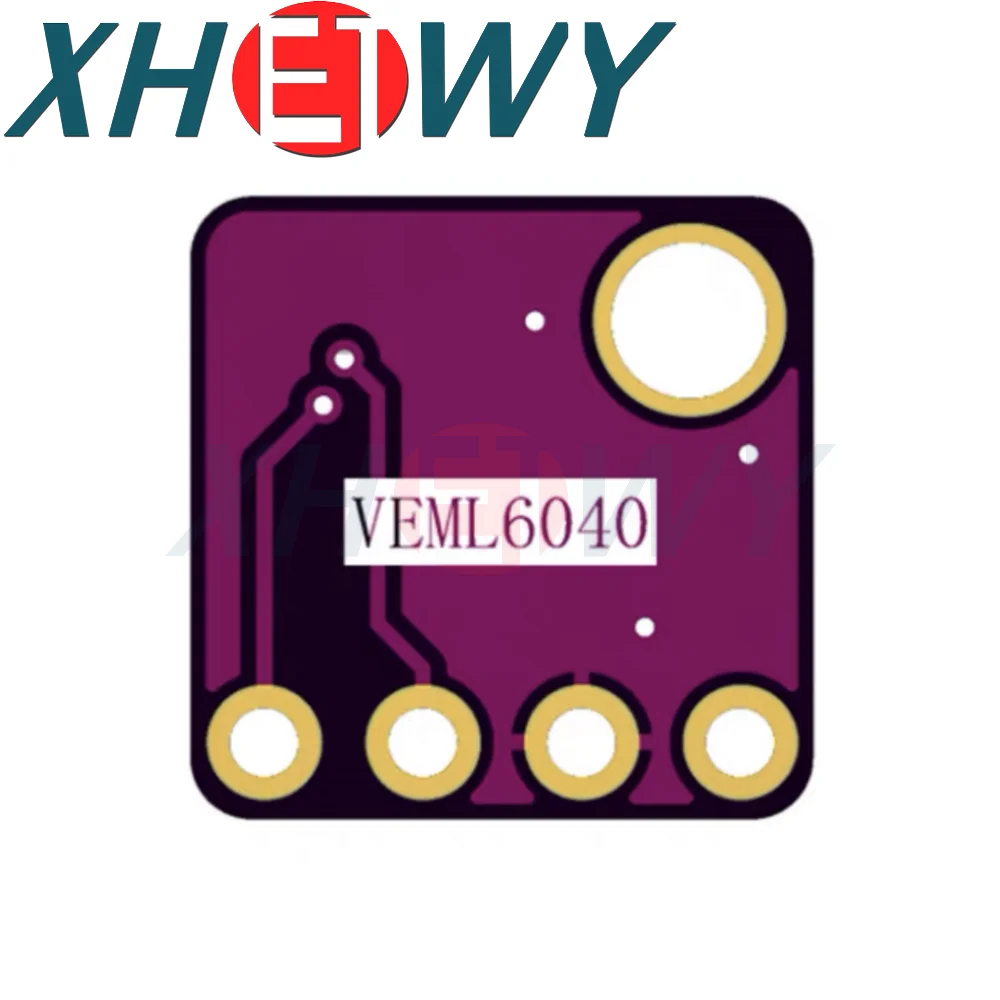 VEML6040 RGBW colour sensor measurement I2C integrated chip Ambient light content intensity