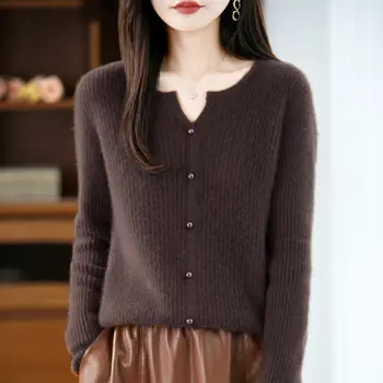 8 最佳銷售 女士羊毛開襟衫 - №8