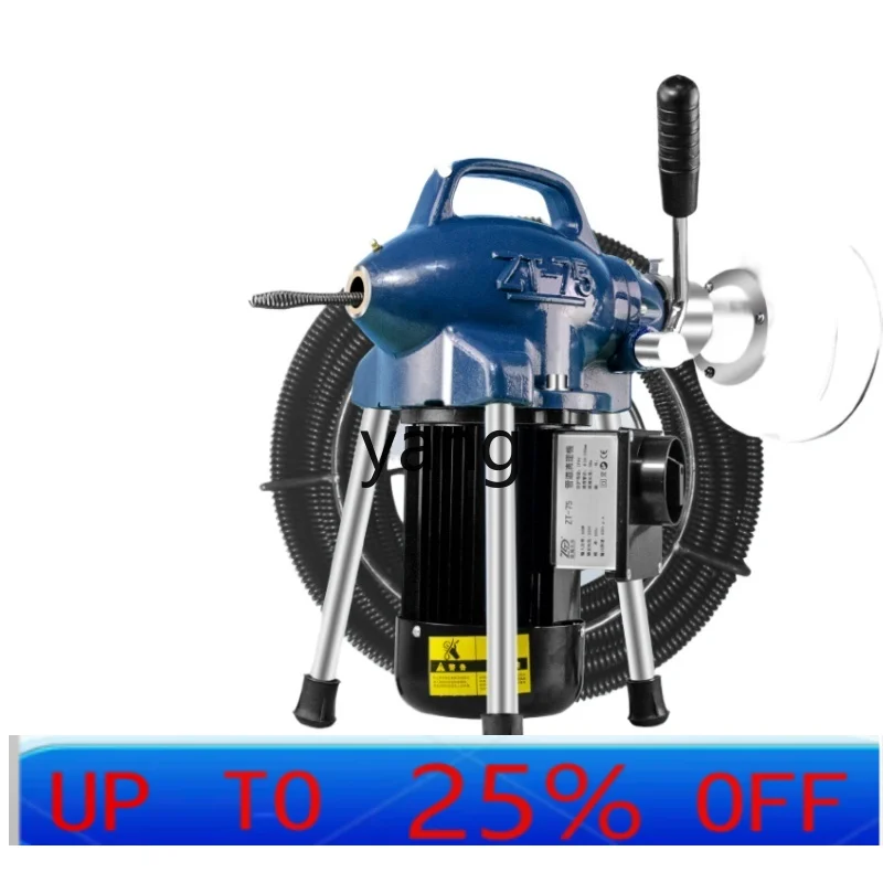 

YJQ Professional Sewer Dredging Gadget Sewer Unblocking Machine Special Tool Electric Toilet Blocked