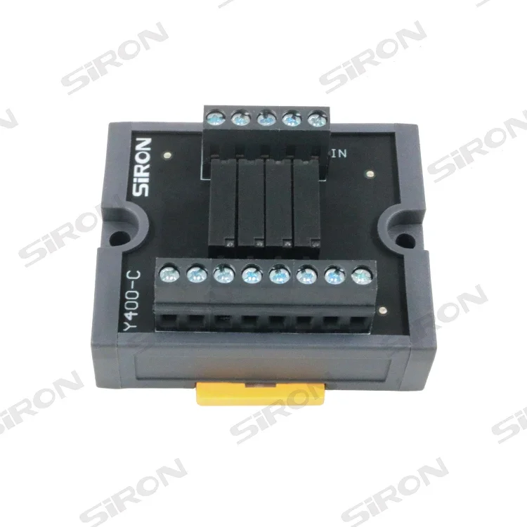 SiRON Y400 OEM Terminal Relay LED Operation Indicator 4 Channel 5A AC 250 DC 24V Output Relay Module