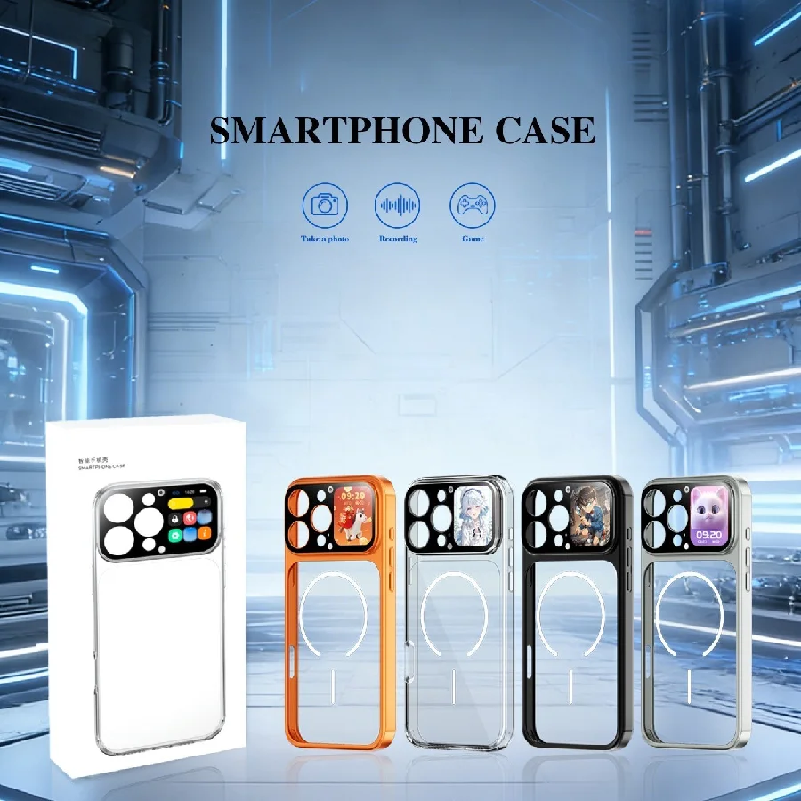 16 Pro Max Mobile Smartphone Smart Window Case for Iphone Fashion Case Premium For Apple 16 Pro Max with Touch Window Screen