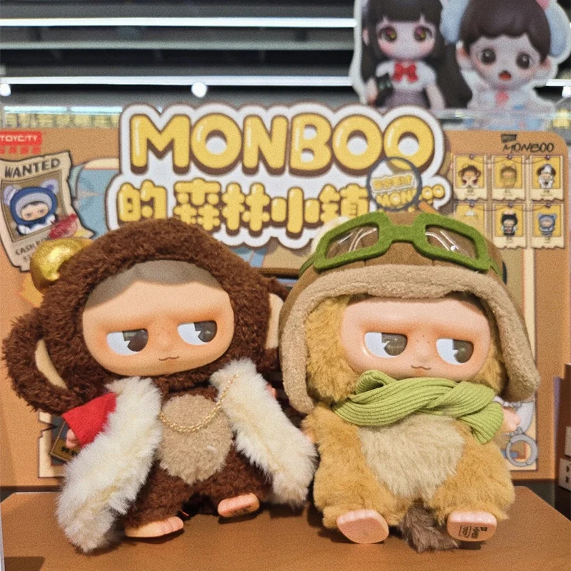 

В наличии Monboo Forest Town Series Кукла Mystery Box Kawaii Сумка Подвеска Милая Кукла Коллекция Украшения Рождество Новогодние Подарки