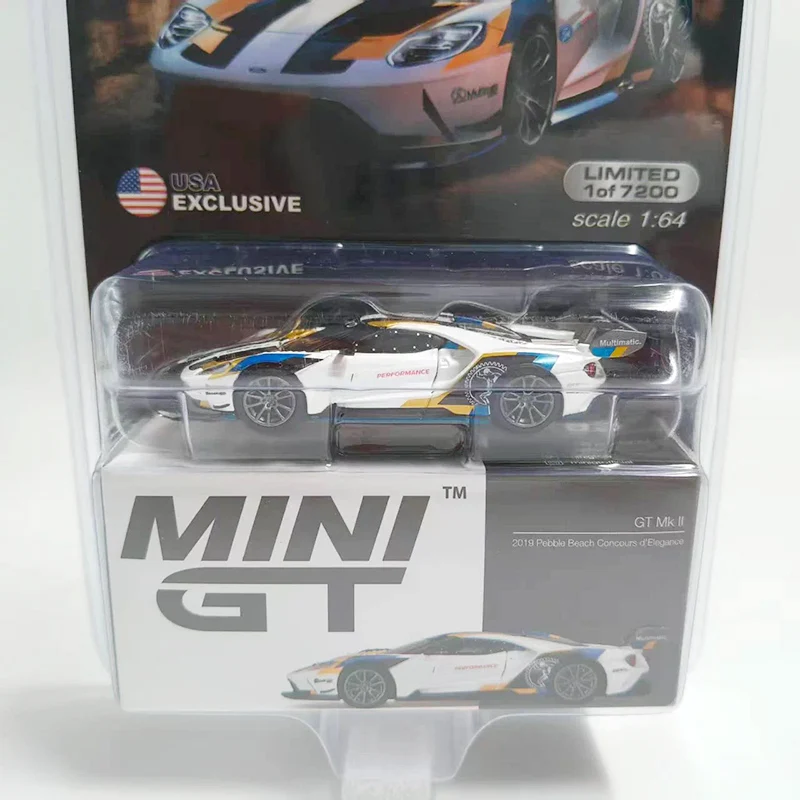 MINIGT Diecast 1:64 Scale GT MK2 #293 & #429 Alloy Model Car for Adult Boys Hobby Gift Display Ornament