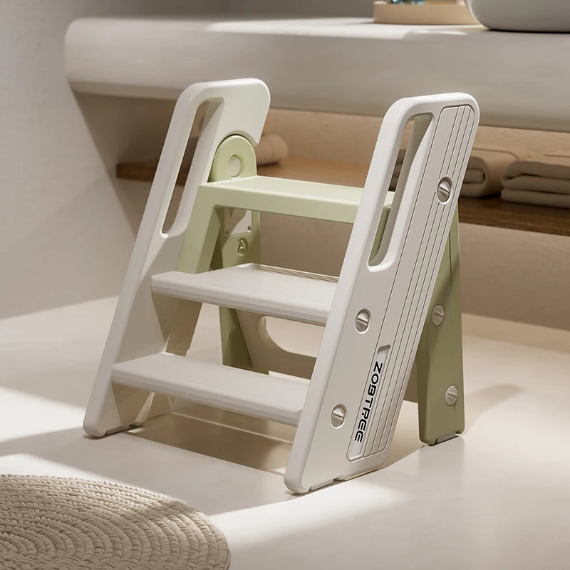 

Современный портативный трехступенчатый пластиковый табурет для ребенка, складной, безопасный, для дома, кухни, гостиной, столовой, ванной комнаты, детского сада, школы