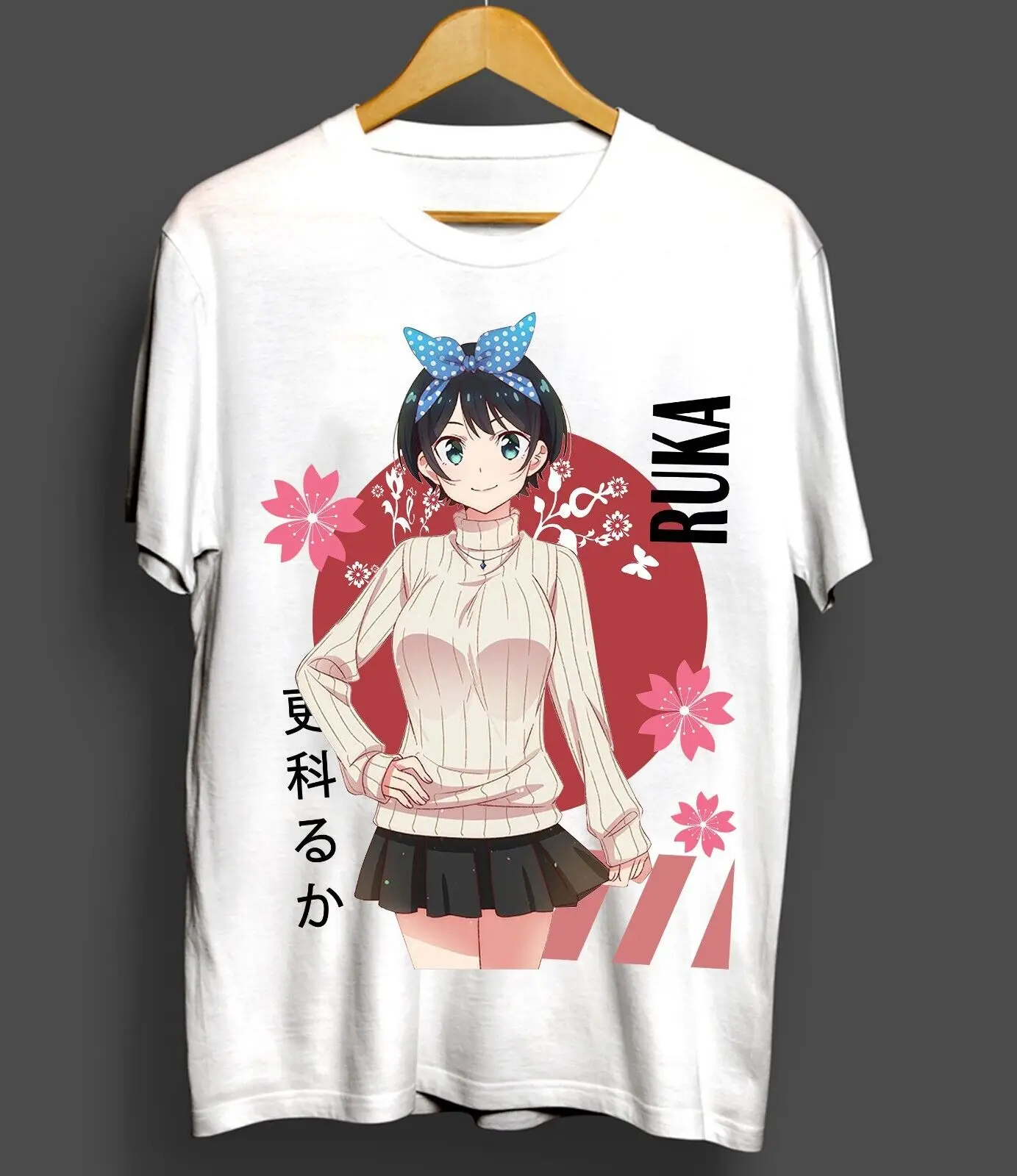 Ruka Sarashina t-Shirt Kanojo Okarishimasu camicia Kawaii ragazza giapponese tutte le taglie