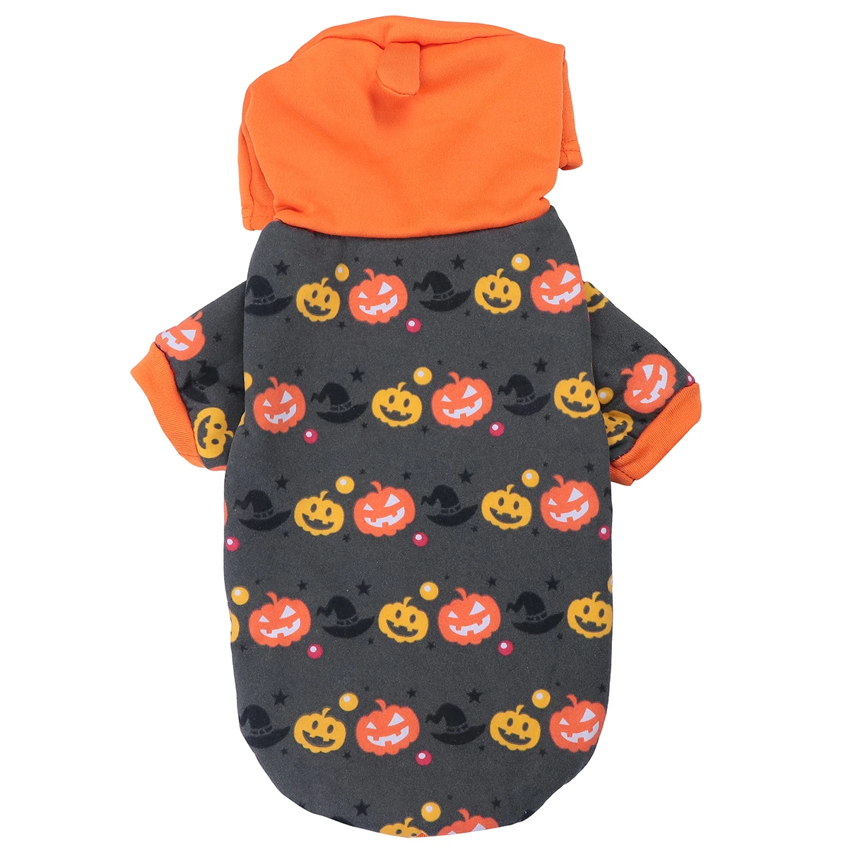 

Thickened Pet Puppy Costume Halloween Pumpkin Clothes Warm Cosplay Party Festival Dog Jacket Warm Pet Clothes 2023