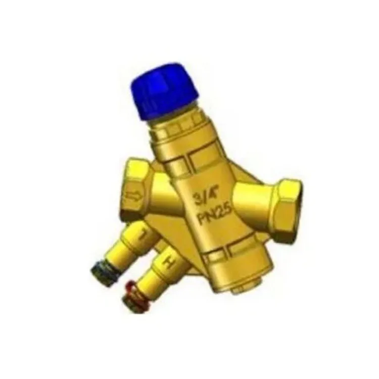 Control Valves HVAC System Pressure Independent Regulating PICV With Electric Actuator