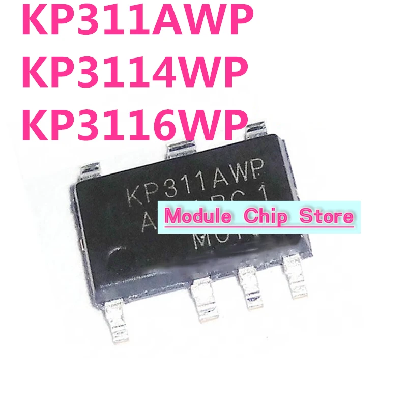 5PCS KP311AWP KP3114WP KP3116WP packaged ASOP-7 power switch chip PWM control switch