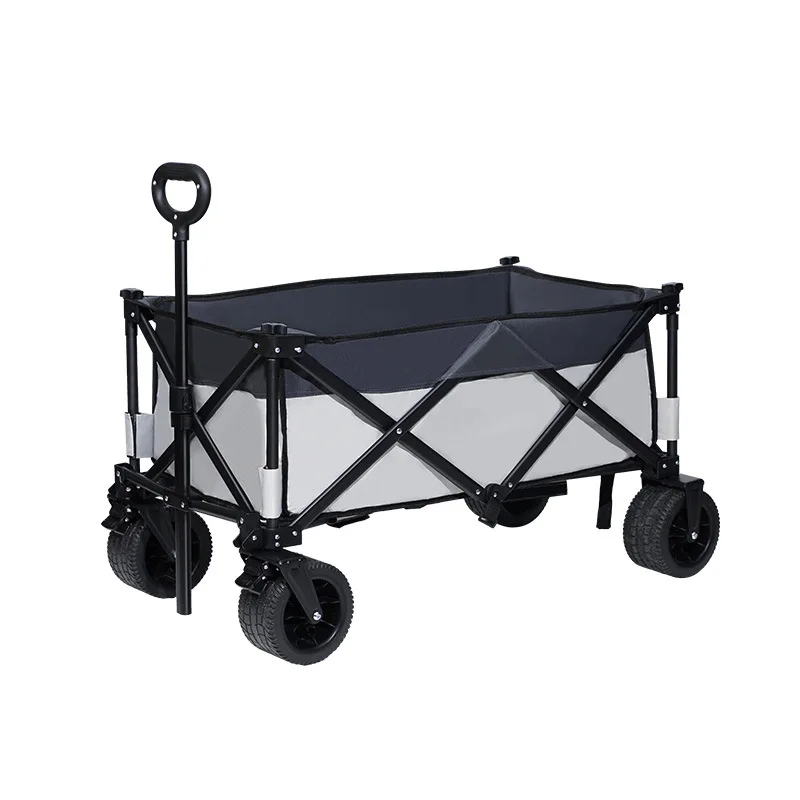 

Outdoor folding trailer picnic travel handcart folding portable camping handcart