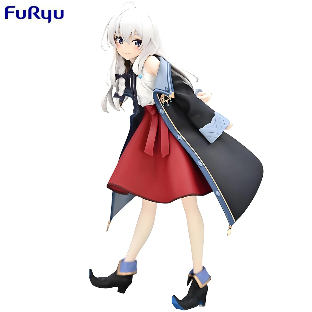 

In Stock Original FuRyu The Journey of Elaina Trio-Try-iT Figure 20cm Elaina Action Figure Toys Collectible Model Ornaments Gift