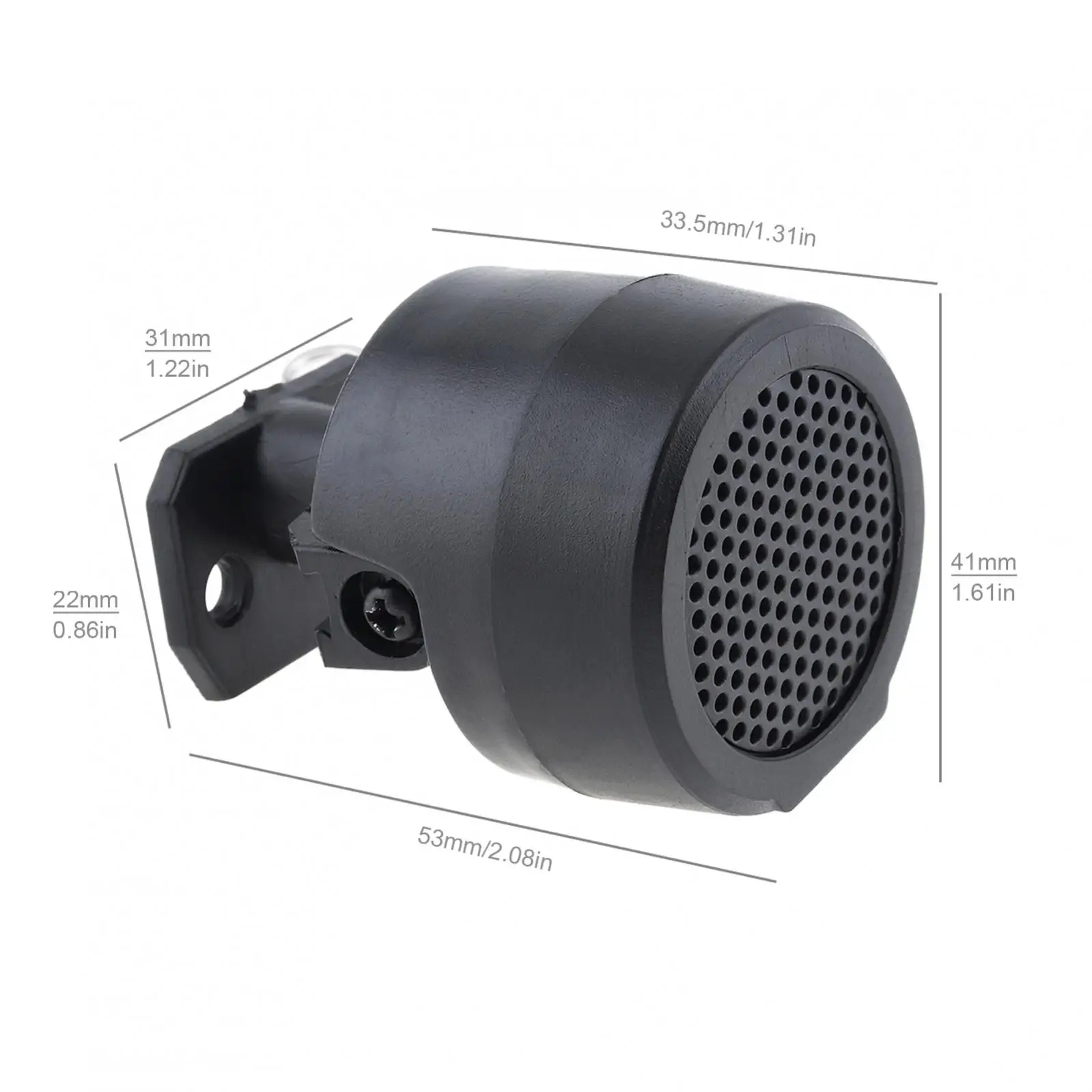 2 pcs Universal 500W High Efficiency Mini Dome Tweeter Speaker High Frequency Modified Loud Speakers for Car Audio System