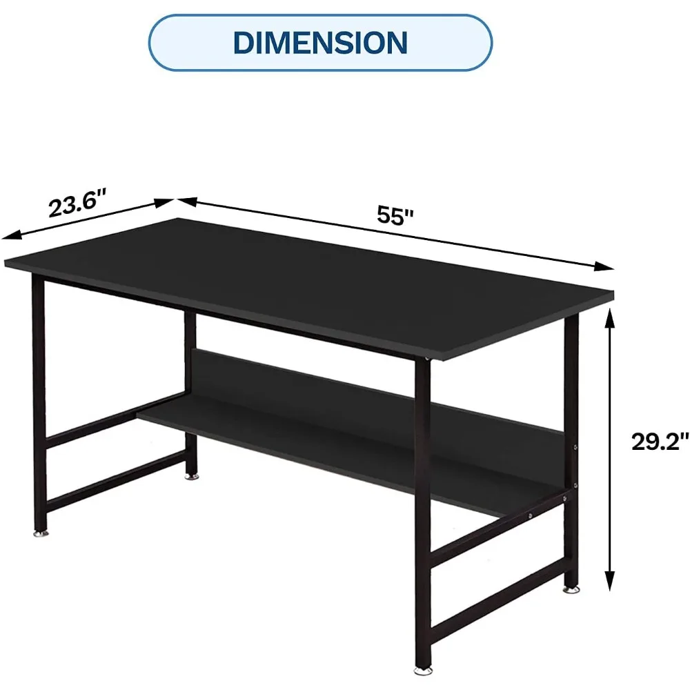 Study Computer Desk for Writing room, 55