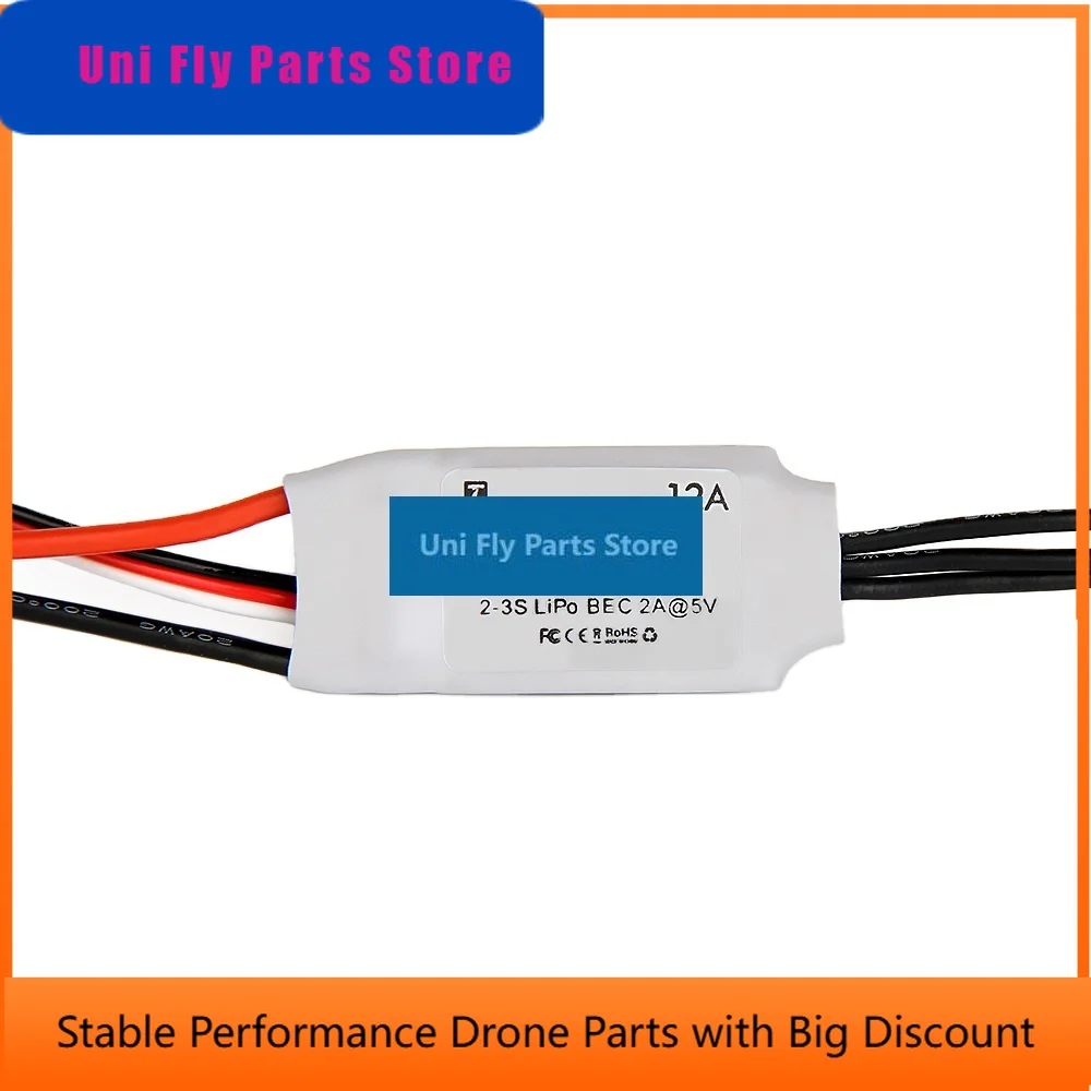 UniFlyT-HOBBY High Performance 12A 3S Brushless Fixed Wing Esc 4 In 1 Quality Support For 2S 3S Batteries Compatible With Air 2