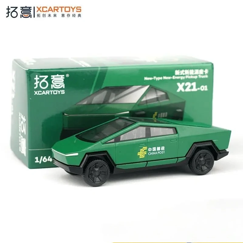 

Xcartoys 1:64 Tesla Cybertruck China Post Alloy Car Model Toy Gift for Boys