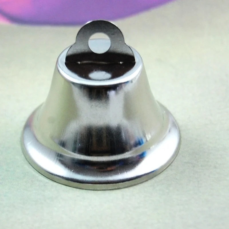 Craft Bells Jingle Bells Mini Small Bells Silver Wind Chimes Bells Vintage Metal Bells Christmas DIY Craft Wind Chimes Making