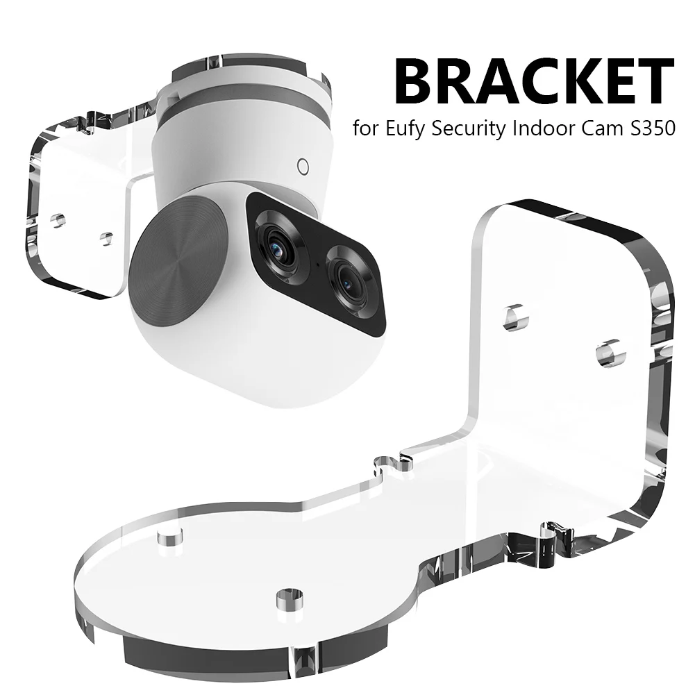 suporte-de-parede-pequeno-para-montagem-na-parede-economiza-espaco-suporte-de-acrilico-sem-necessidade-de-furar-instalacao-com-furadeira-para-camera-interna-eufy-security-s350