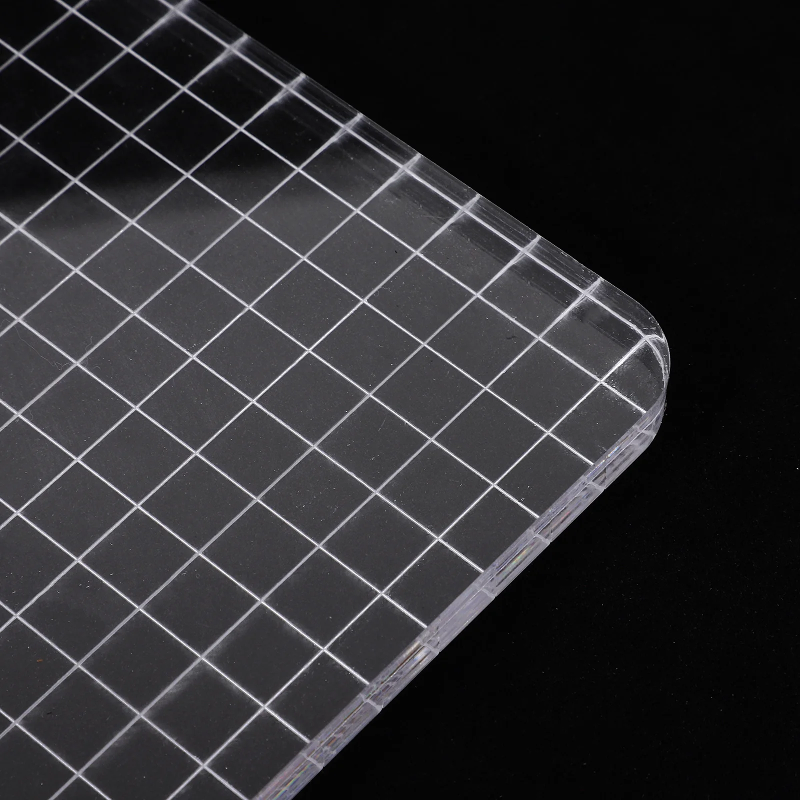 

Transparent Stamp Clear Acrylic Tool Smooth Handle For Diy Craft Projects Clear Stamp Block Acrylic Stamping Block Diy