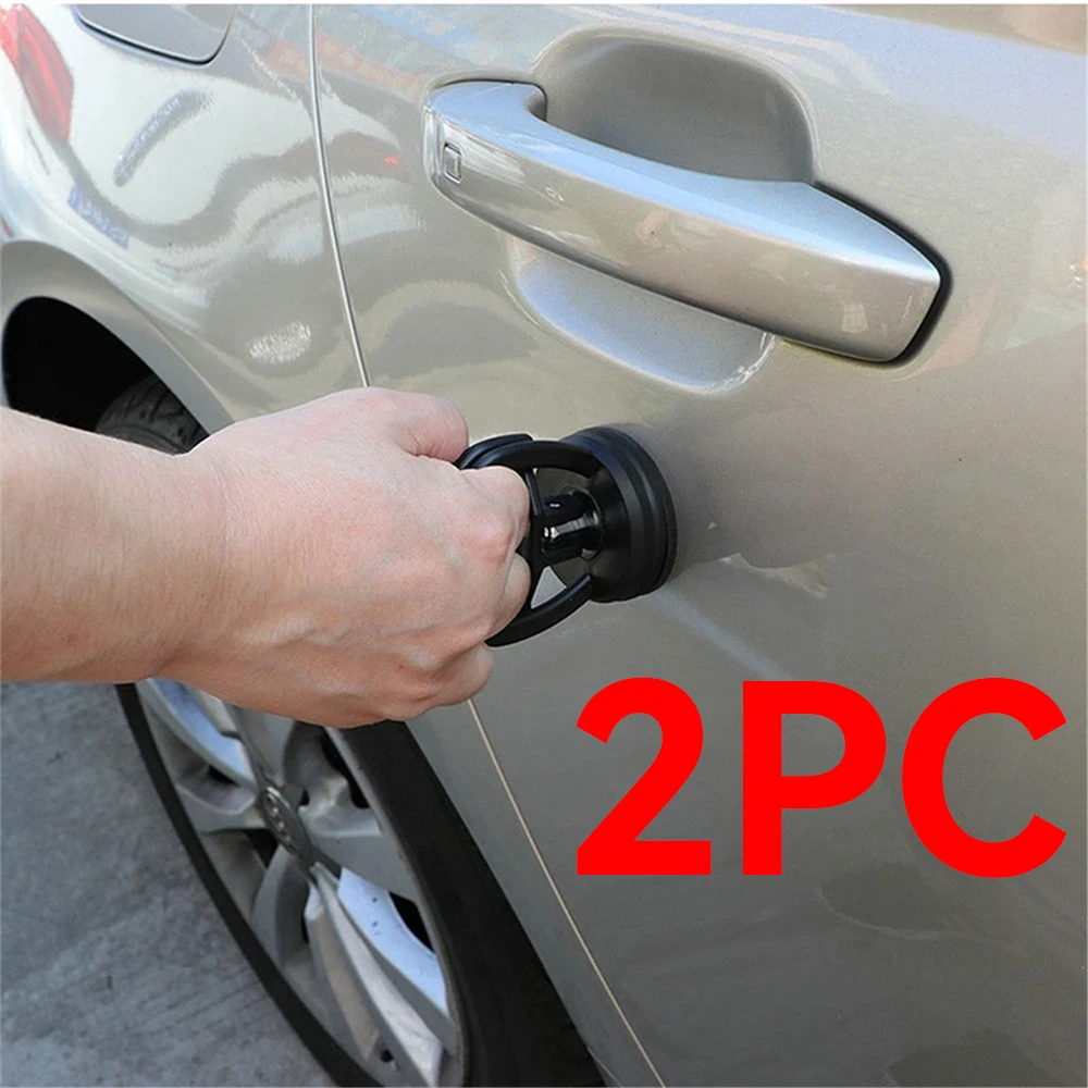 Kit 2 Peças Extrator de Amassados e Removedor de Painéis de Carroceria, Ferramenta de Sucção Forte para Reparo Automotivo, Ventosa de Tamanho Grande