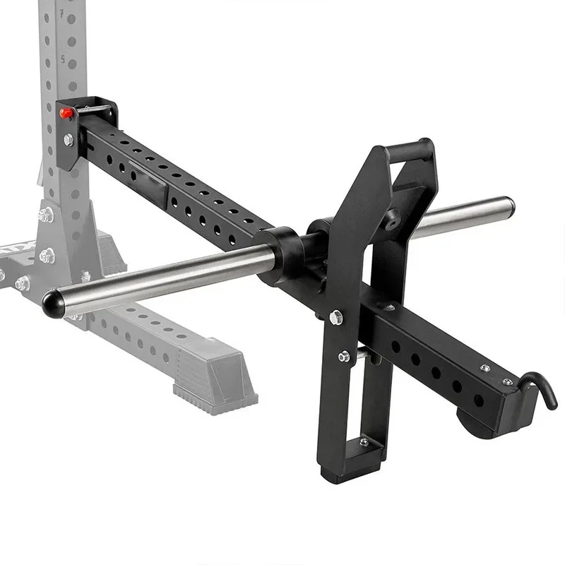 Power Rack Mounted Adjustable Belt Squat Rack Attachment Cable Power Rack Rowing Trainer Heavy Duty Belt Squat Attachment - view 2