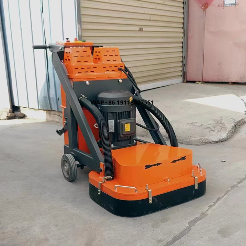 

Epoxy Floor Grinding Machine Hand Held Concrete Polisher 380V 3Phase for Industrial Building Construction
