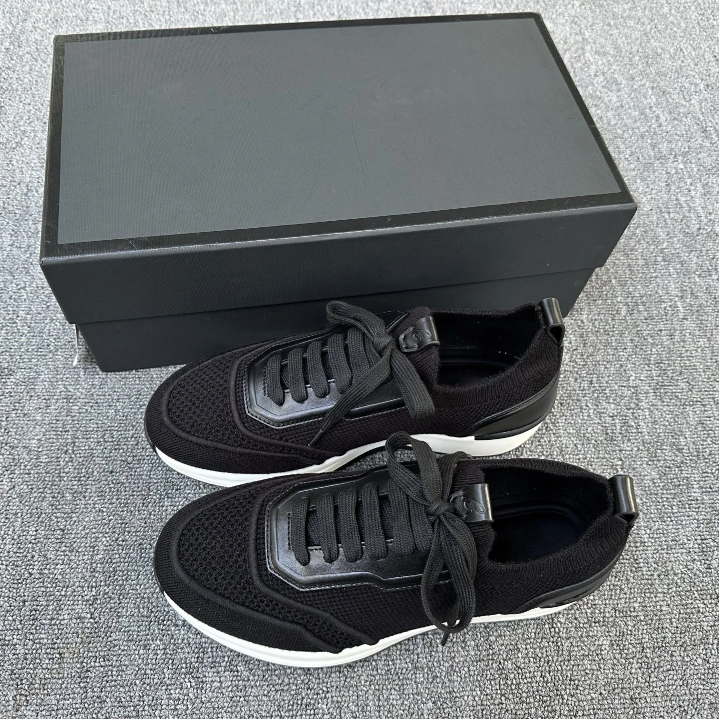 SIJITONGDA2026Men's New Men's Cashmere Wool Blend Knit Sneakers size 39-46