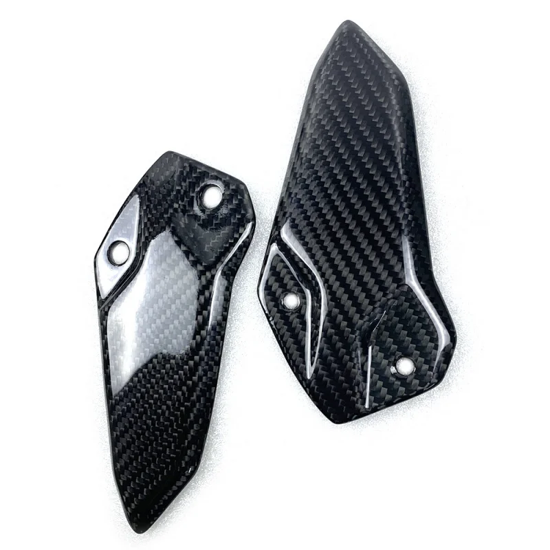 

Suitable ZX25R ZXX4RR/4R Modified Heel Plates Carbon Fiber Appearance Parts Dry Carbon