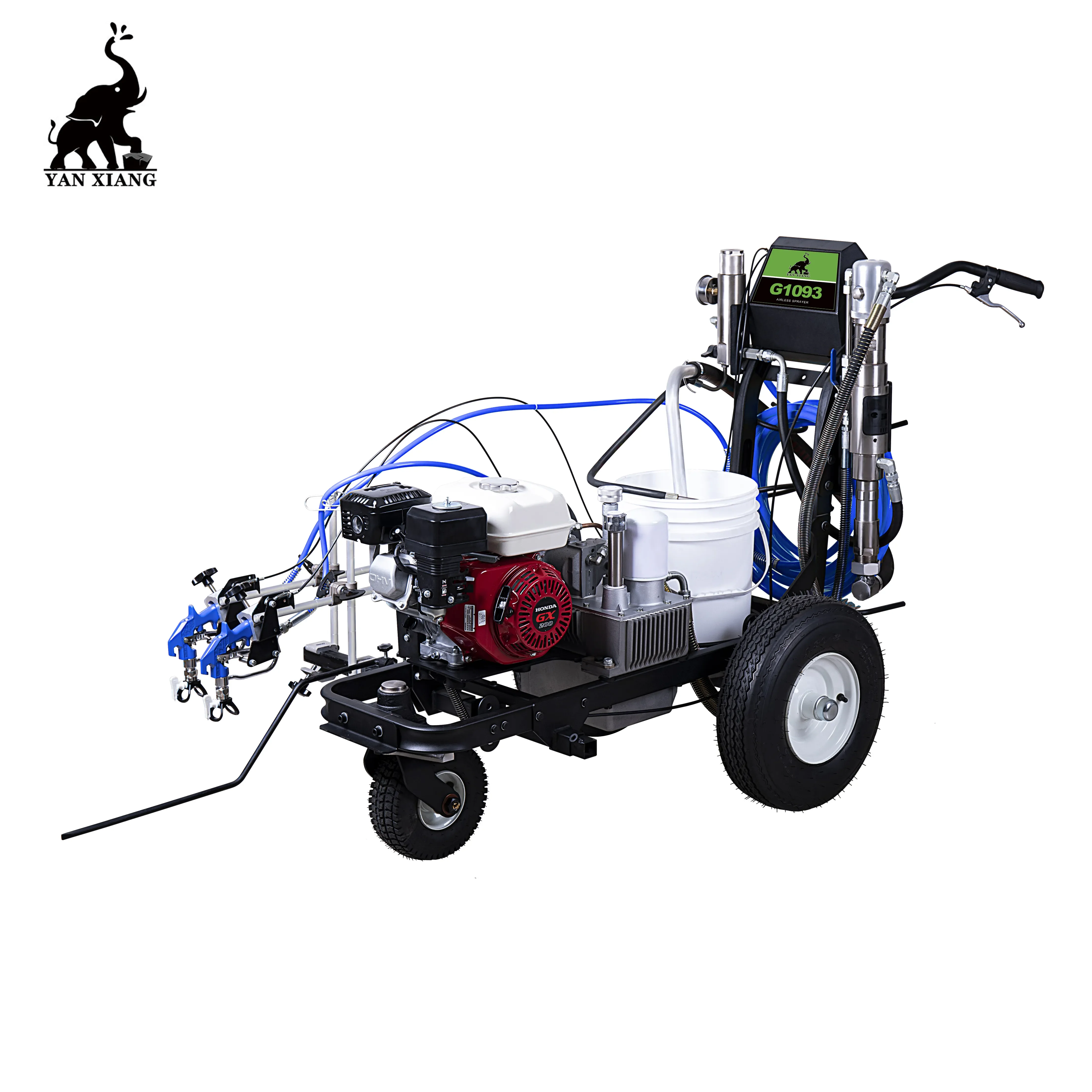 YANXIANG G1093 Hot Selling  Hydraulic Workhorse Airless Striper Road Line Marking Machine With HONDA Engine