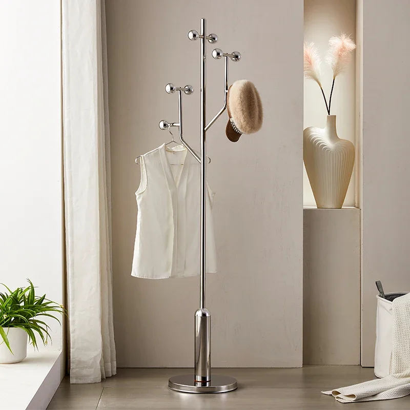 

Напольная итальянская вешалка для одежды, простая современная домашняя вешалка для одежды для спальни, гостиной, вешалки из нержавеющей стали, мебель Para Ropa