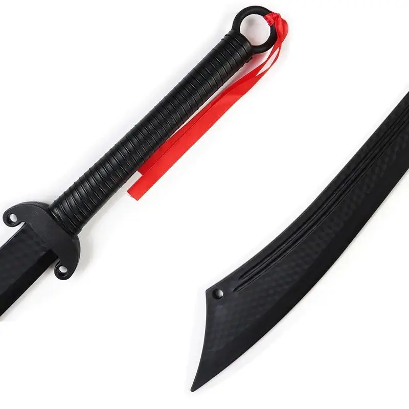 red-anti-japanese-hard-plastic-practice-sword-stage-performance-simulation-toy-martial-arts-equipment-chinese-kung-fu-sword