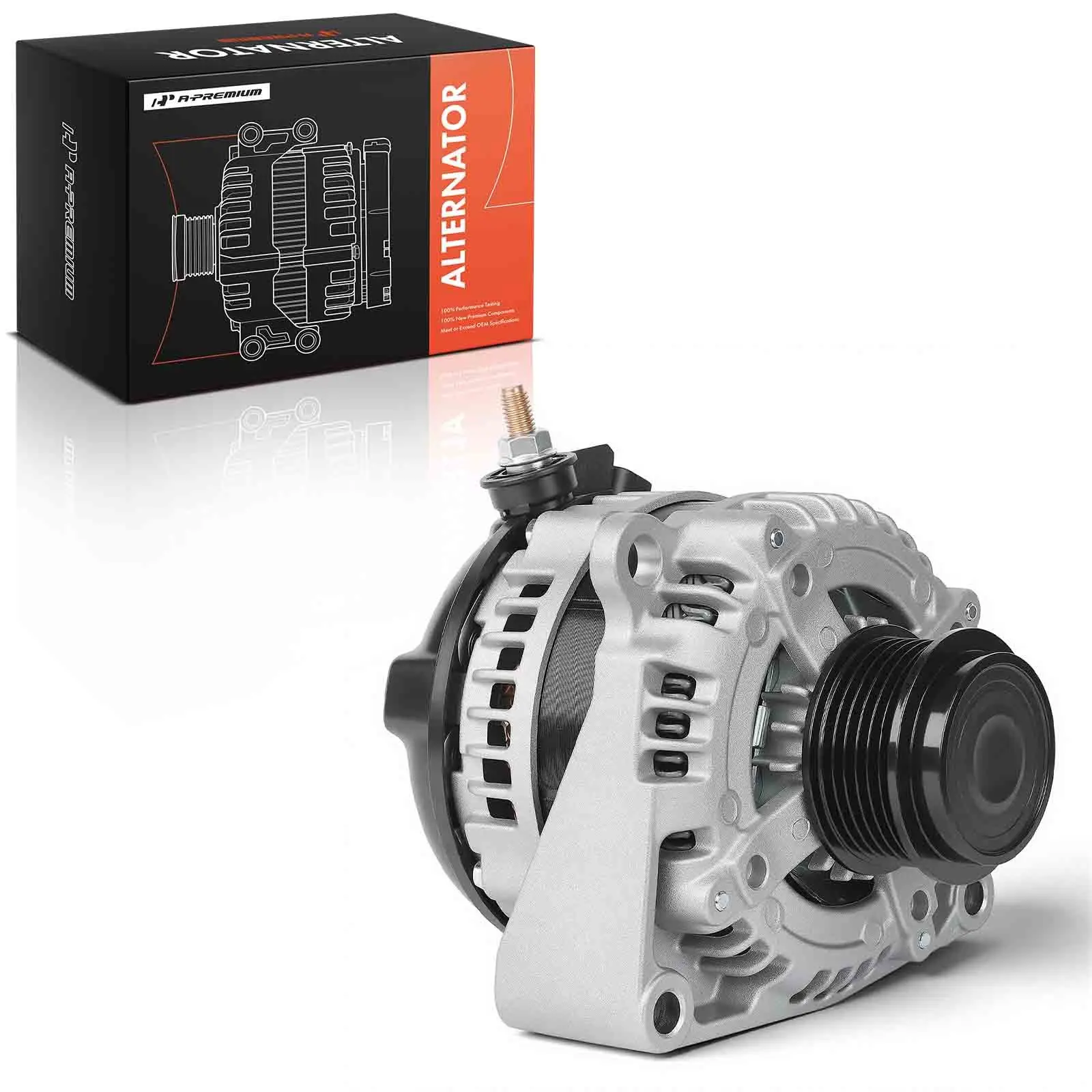 A-Premium Alternator for Chevrolet Silverado 2500 HD Silverado 3500 HD 15-19 GMC Sierra 2500 HD Sierra 3500 HD 15-19 Savana 2500