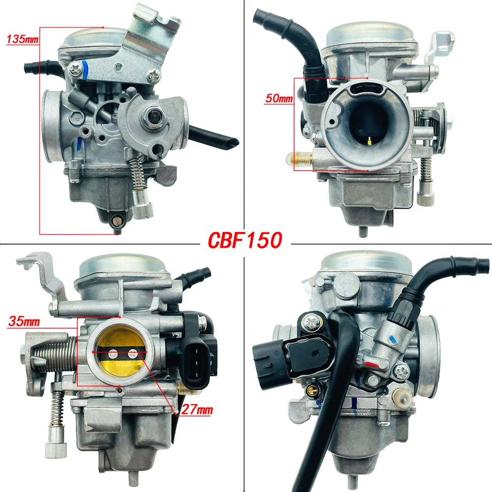 For Honta Titan CBF150 CBF180 CB150 GL150 27mm 29mm Motorcycle Carburetor Sensor Electric Heating TPS Carb