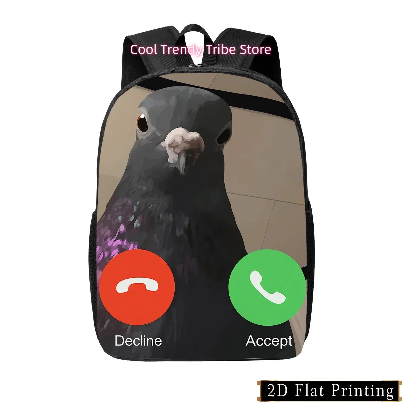 Casual And Stylish Backpack, a Easy And Unique Design. A Creatively Designed Bag for Young People, Lightweight with a Large Capa