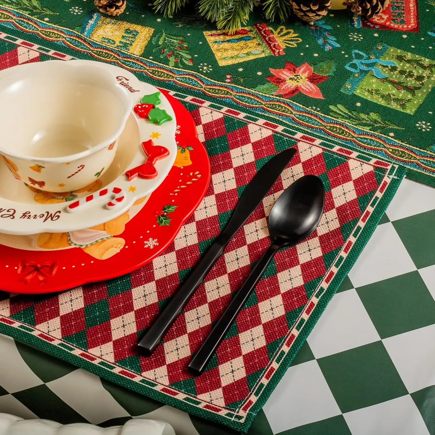 Juego de cubiertos de acero inoxidable de 20 piezas, servicio para 4, pulido satinado mate, apto para lavavajillas