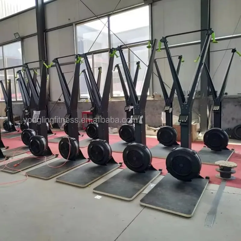 2025 Soporte de fábrica Oem Venta caliente Precio al por mayor Equipo Fitness Máquina de esquí comercial Entrenador y esquiador