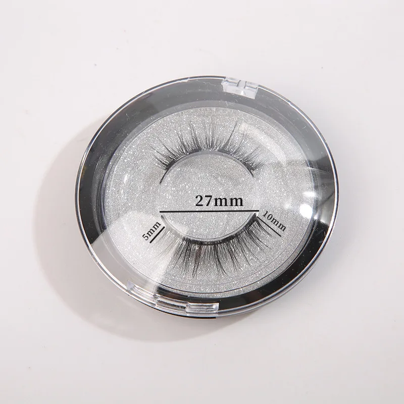 Manufacturers supply magnet false eyelashes, glue-free magnetic eyelashes, sexy, light and comfortable false eyelashes