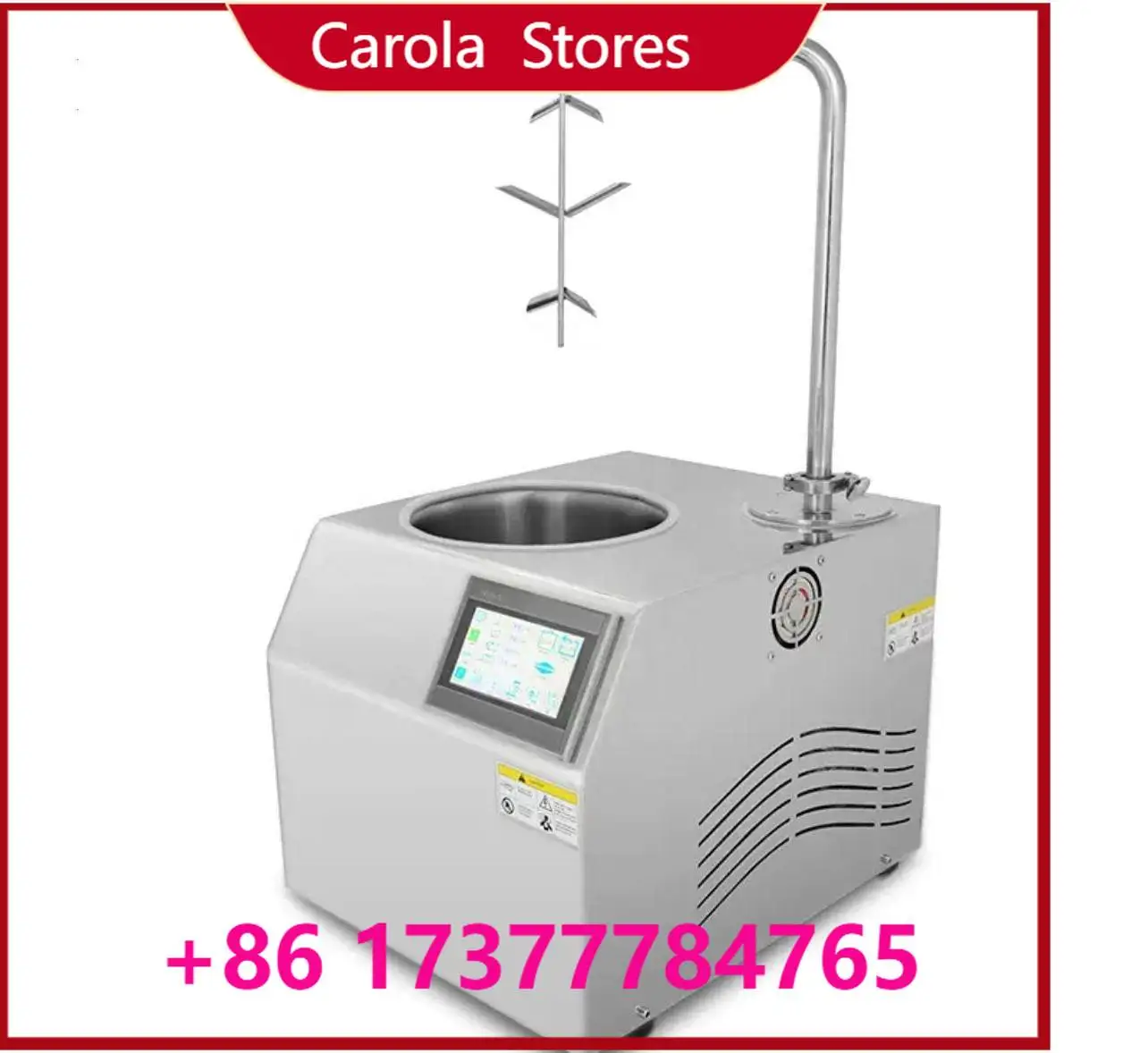 Portable Hot Chocolate Dispenser Small Chocolate Tempering Machine With Engine Core Component