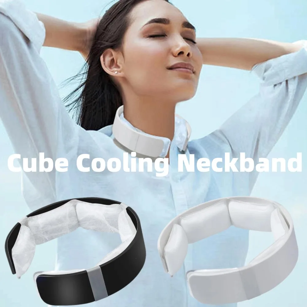 Premium Outdoor Cooling Neck Wrap Ice Cold Neckband Protable Long Lasting Refreshing Neck Collar for Summer Sports Hiking ﻿ ﻿