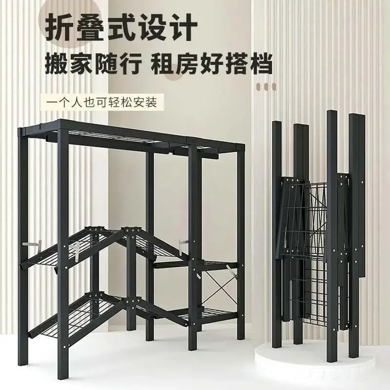 Simple cloth wardrobe household bedroom rental room installation-free wardrobe foldable simple integrated dust belt zipper